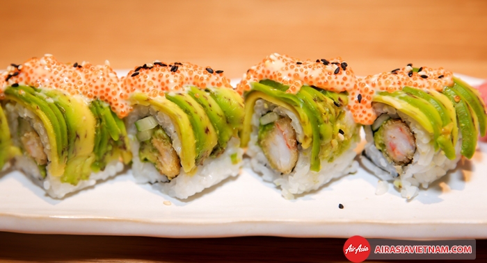 Cá ngừ vây xanh được dùng để chế biến món sushi ngon hảo hạng