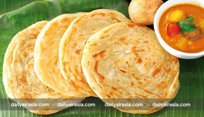 Bánh Roti Canai - món ăn sáng ưa thích của người dân Malaysia